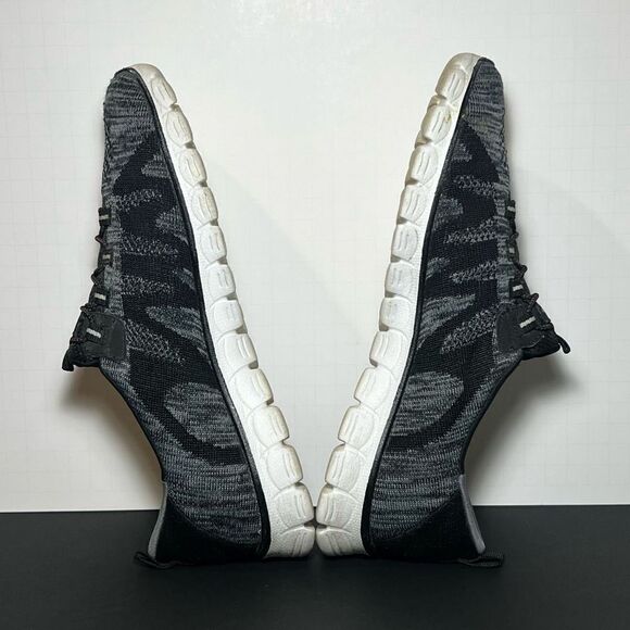 Womens SKECHERS EZ Flex 3.0 Take The Lead Black Running Shoes / Size 8.5 - Picture 7 of 9